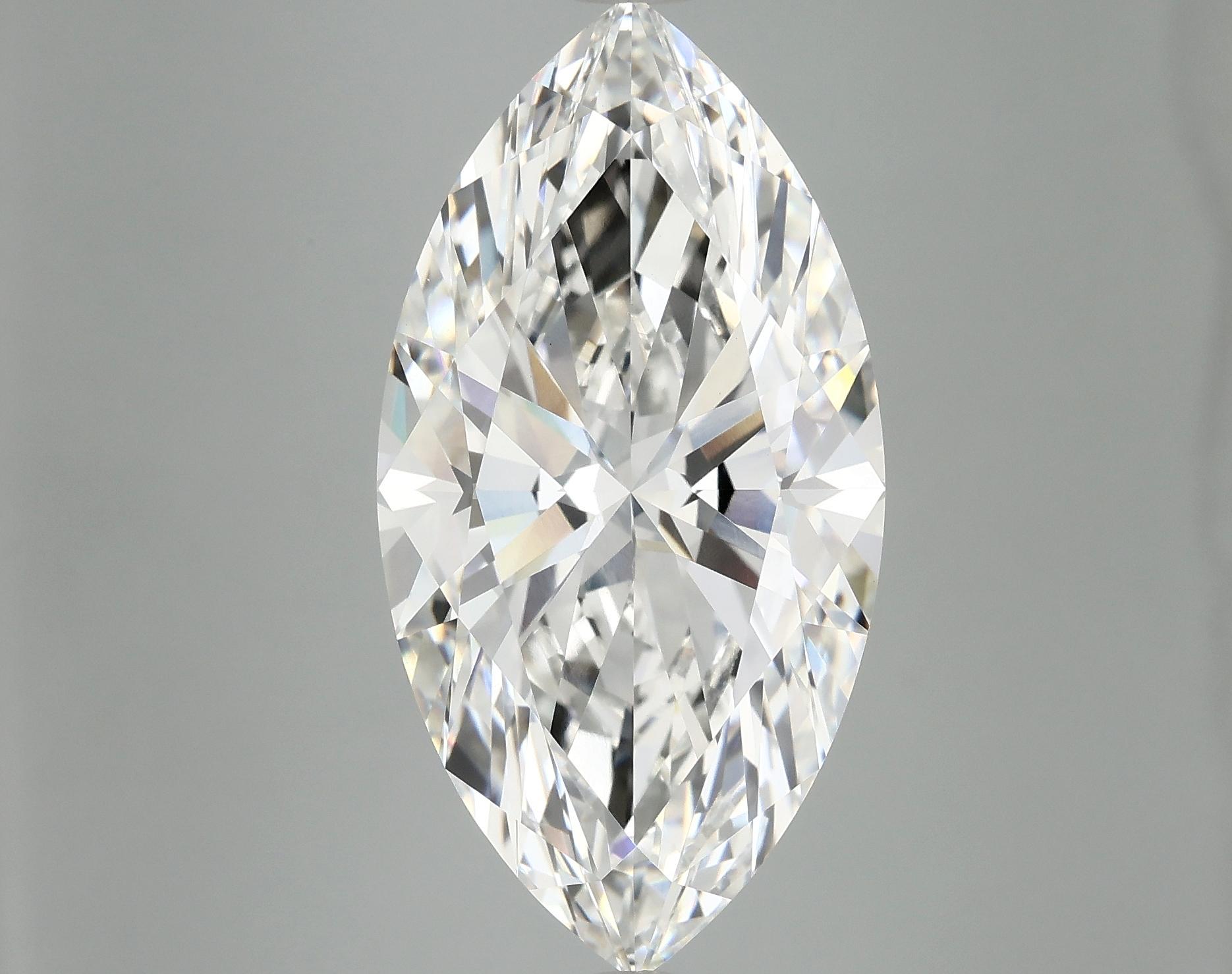 10.55 Carat Marquise Shaped Ideal Cut VVS2 IGI Certified Lab Grown Diamond