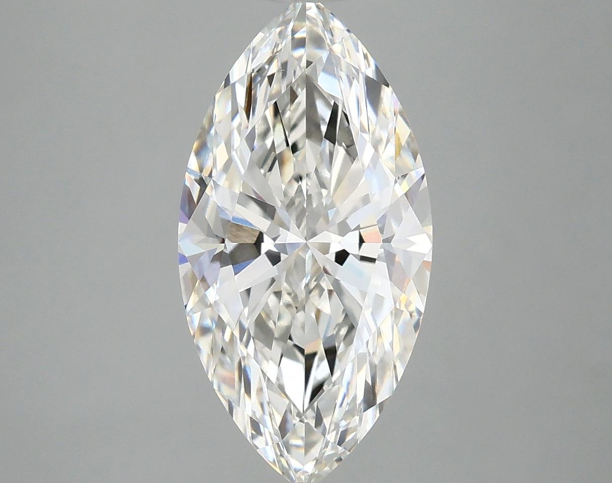 2.99 Carat Marquise Shaped Ideal Cut VVS2 IGI Certified Lab Grown Diamond