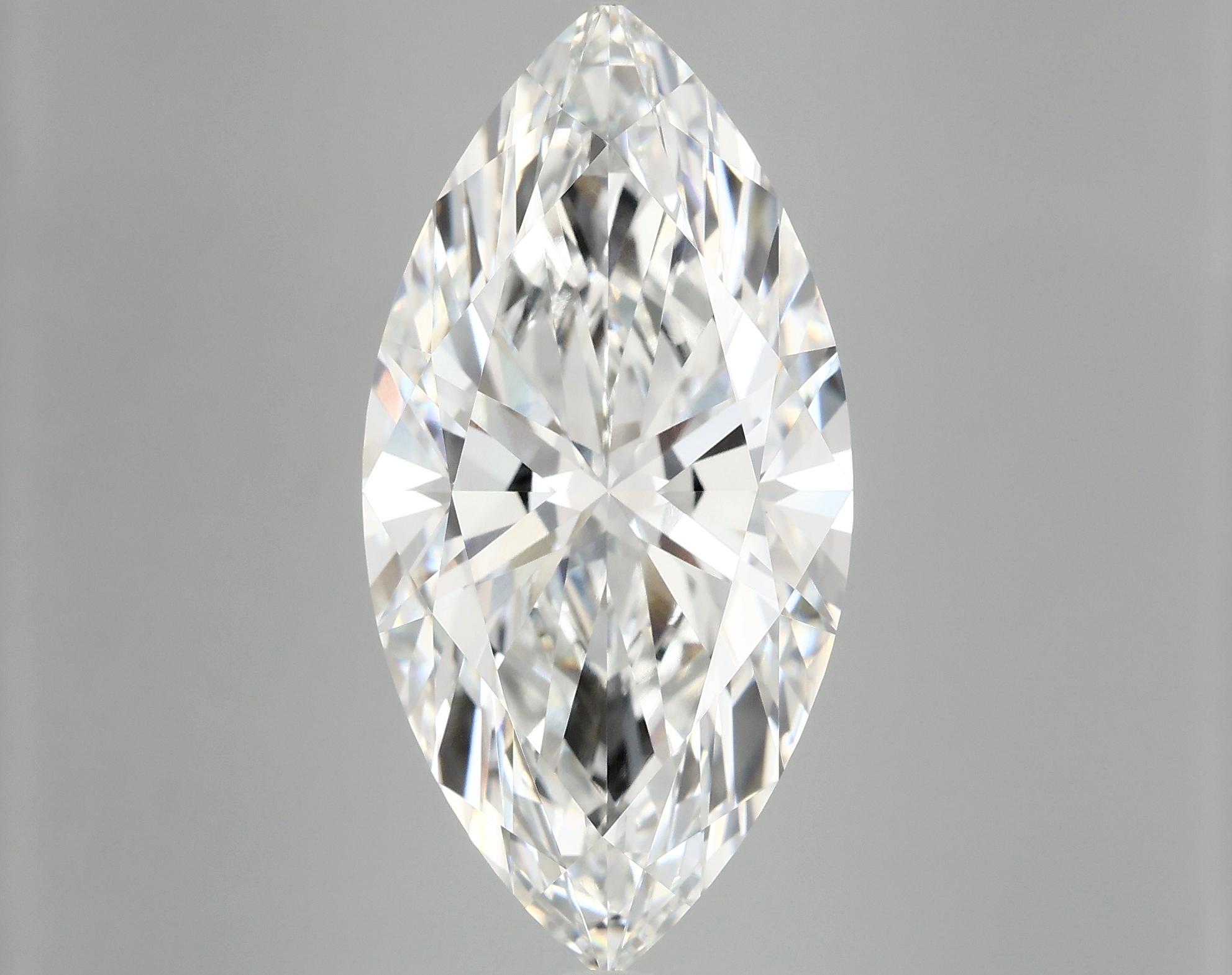 10.53 Carat Marquise Shaped Ideal Cut VVS2 IGI Certified Lab Grown Diamond