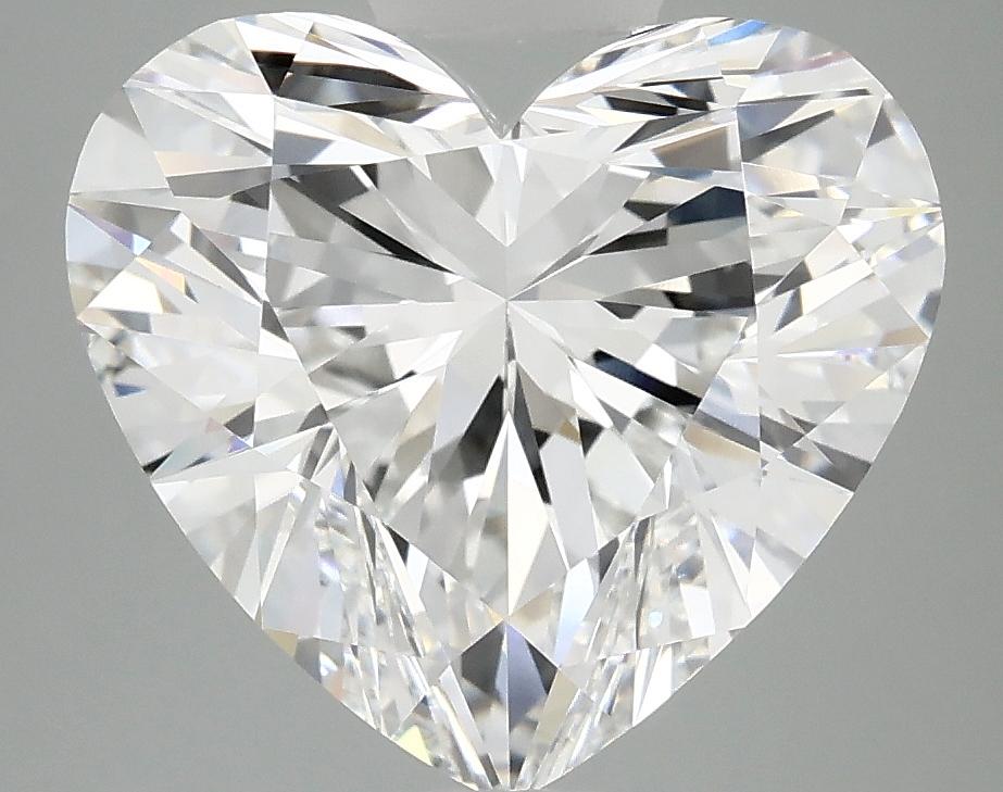 4.94 Carat Heart Shaped Ideal Cut VVS2 IGI Certified Lab Grown Diamond