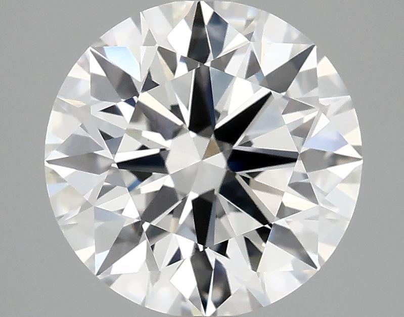 3.09 Carat Round Shaped Ideal Cut VVS2 IGI Certified Lab Grown Diamond
