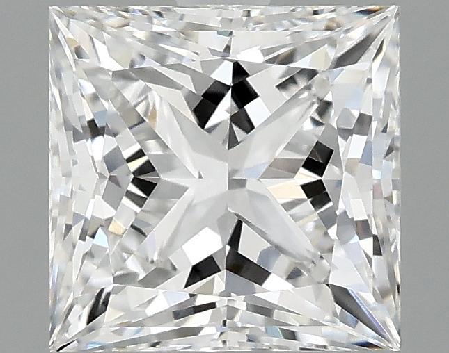 2.08 Carat Princess Shaped Ideal Cut VVS2 IGI Certified Lab Grown Diamond