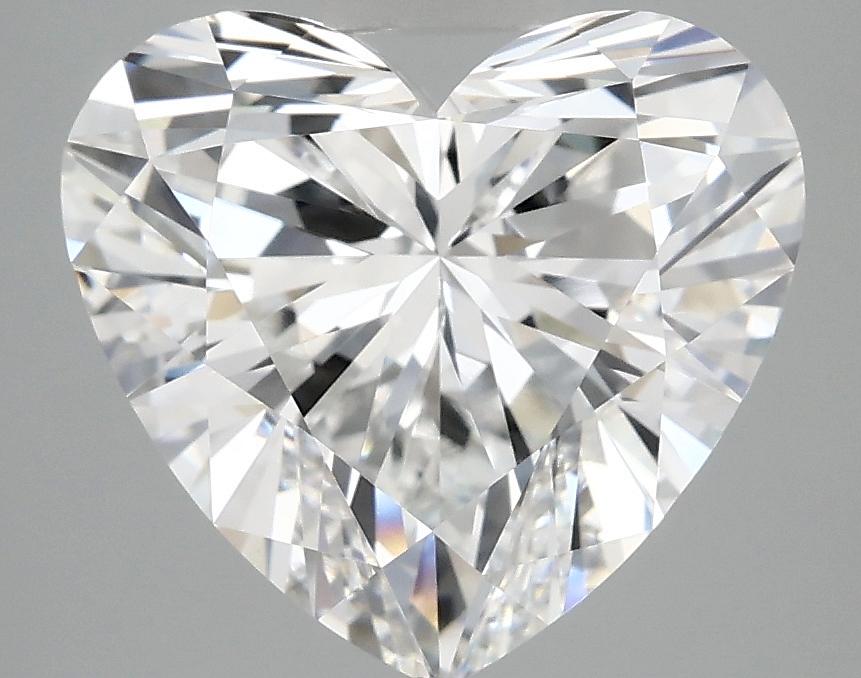 4.09 Carat Heart Shaped Ideal Cut VVS2 IGI Certified Lab Grown Diamond