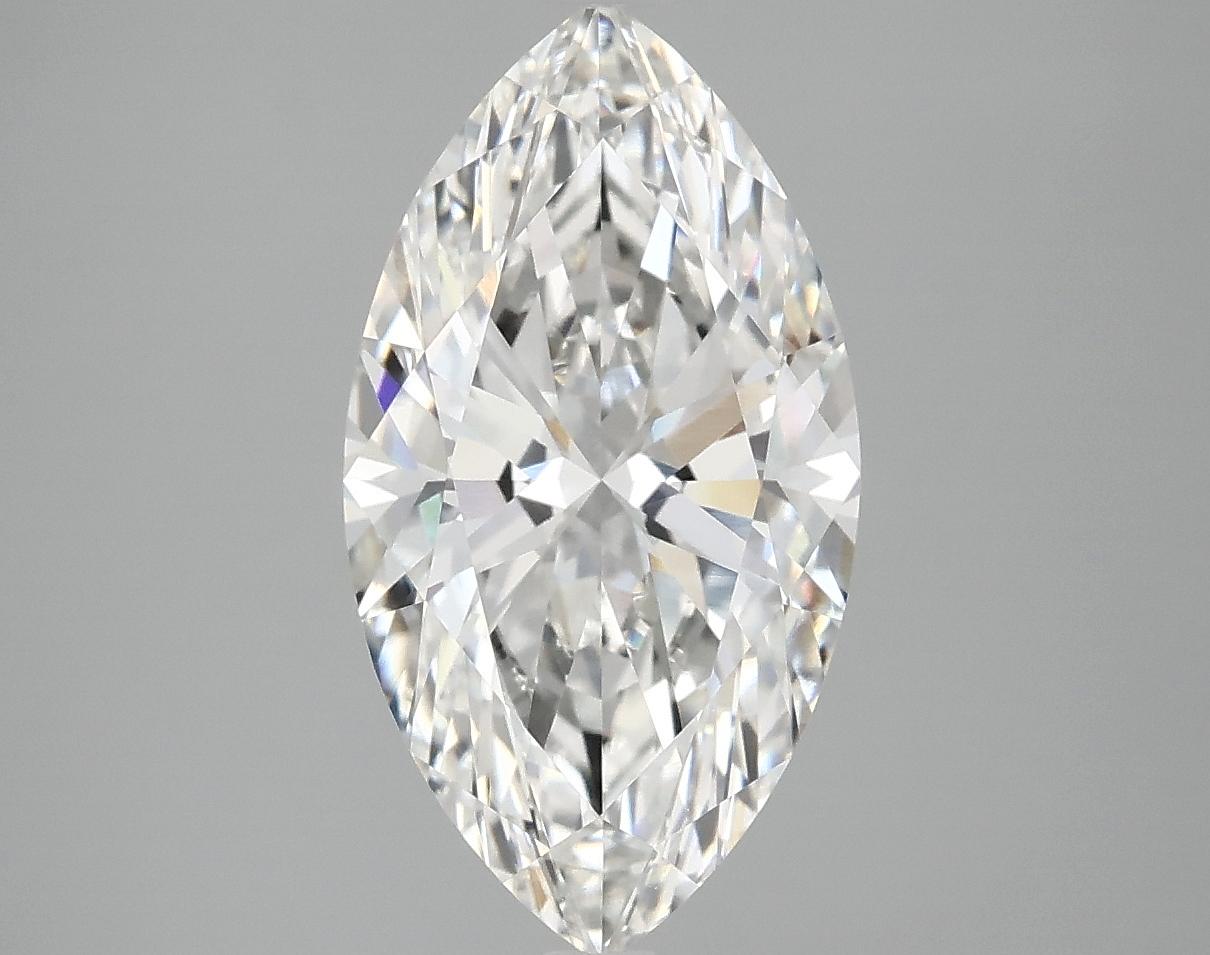 3.22 Carat Marquise Shaped Excellent Cut VVS2 IGI Certified Lab Grown Diamond