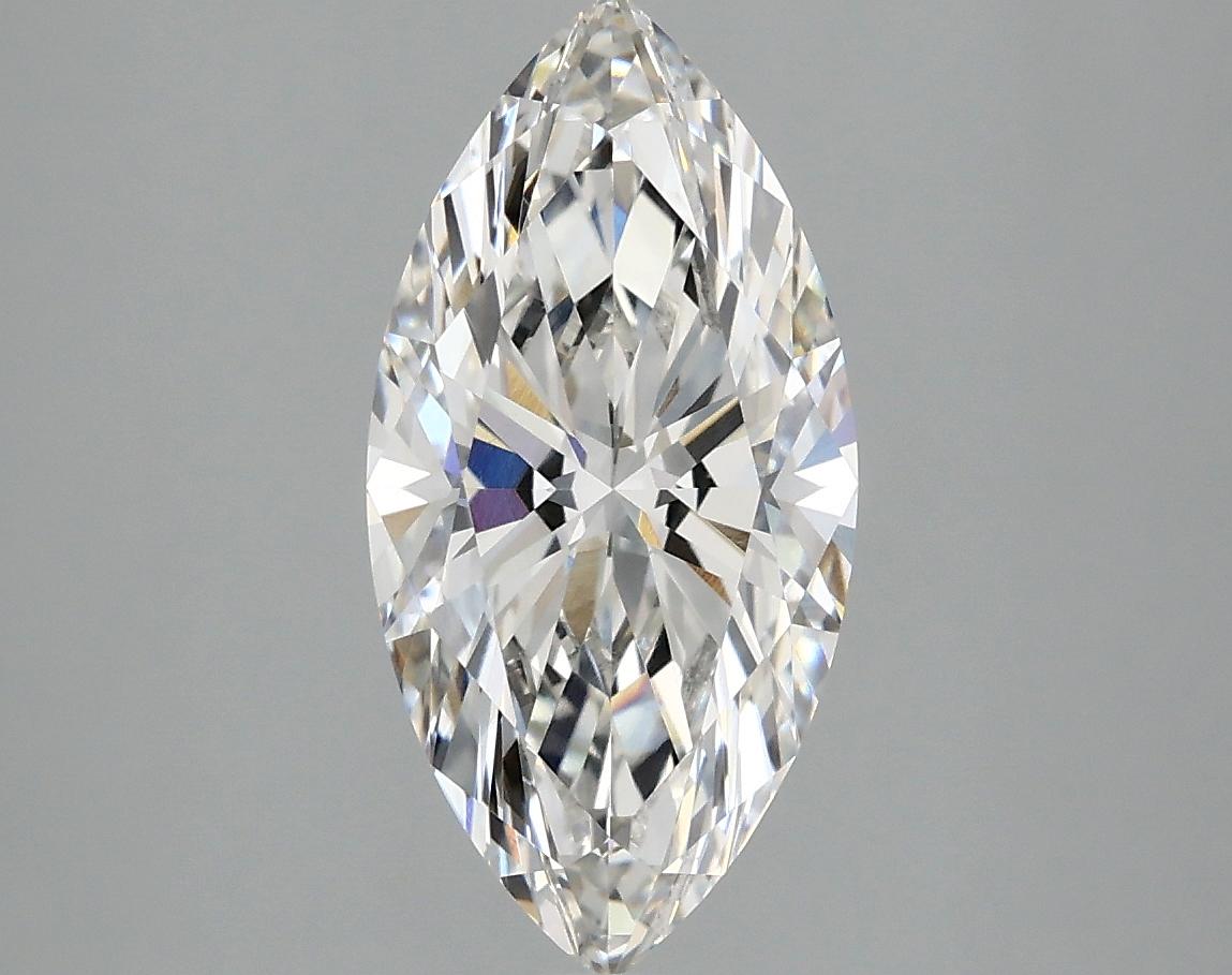 2.3 Carat Marquise Shaped Ideal Cut VVS2 IGI Certified Lab Grown Diamond