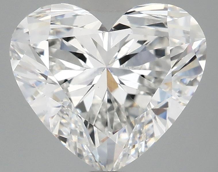 3.04 Carat Heart Shaped Ideal Cut VS1 IGI Certified Lab Grown Diamond
