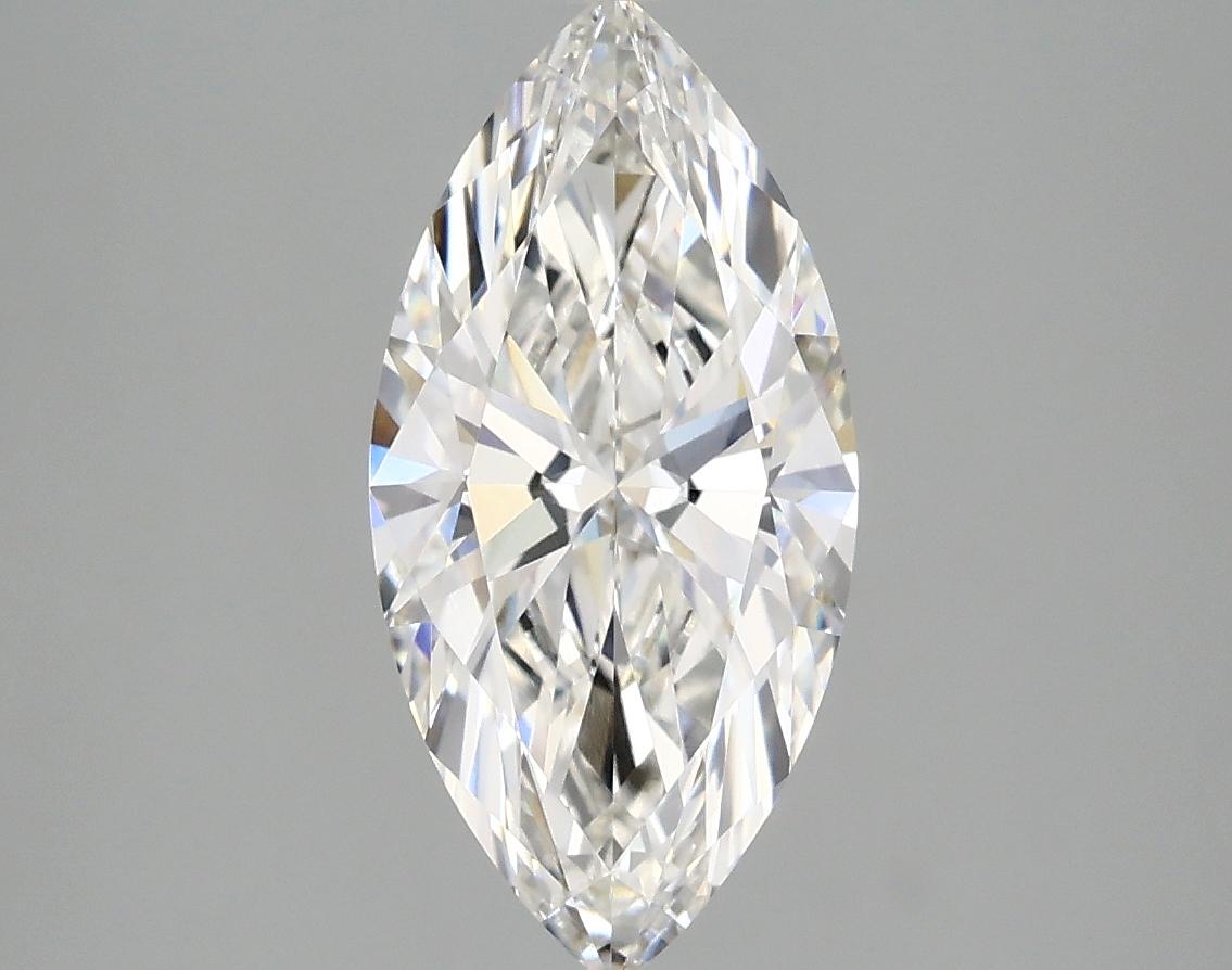 2.0 Carat Marquise Shaped Ideal Cut VVS2 IGI Certified Lab Grown Diamond