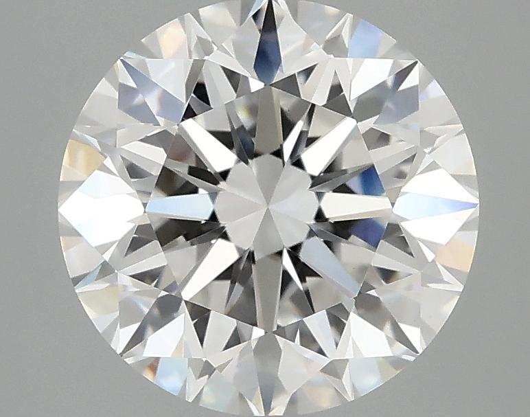 3.05 Carat Round Shaped Excellent Cut VVS2 IGI Certified Lab Grown Diamond