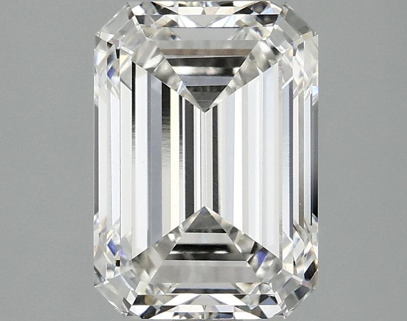 2.97 Carat Emerald Shaped Ideal Cut VVS2 IGI Certified Lab Grown Diamond