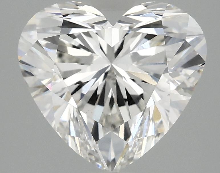3.08 Carat Heart Shaped Ideal Cut VS1 IGI Certified Lab Grown Diamond