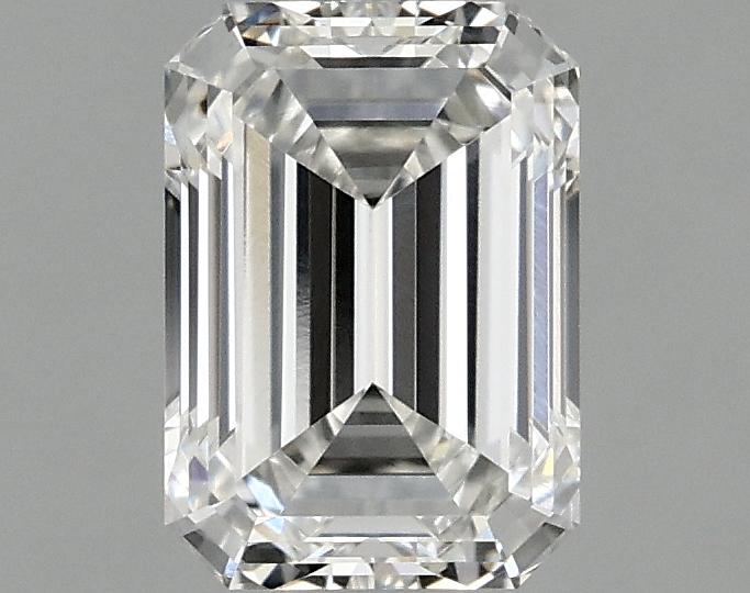 1.06 Carat Emerald Shaped Ideal Cut VVS2 IGI Certified Lab Grown Diamond