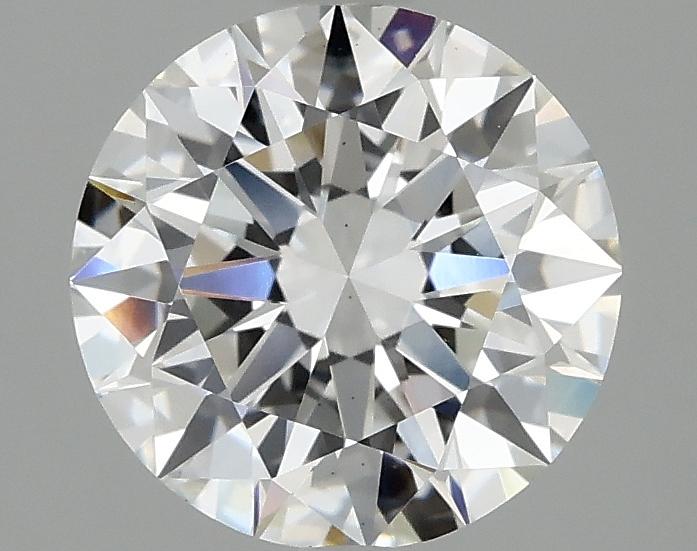 2.07 Carat Round Shaped Ideal Cut VS1 IGI Certified Lab Grown Diamond