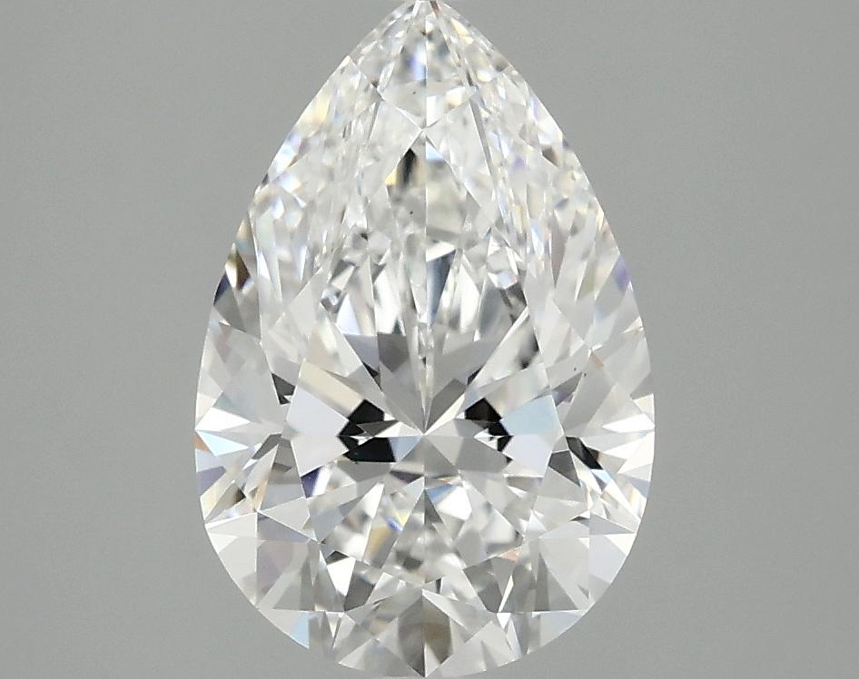 2.54 Carat Pear Shaped Excellent Cut VS1 IGI Certified Lab Grown Diamond