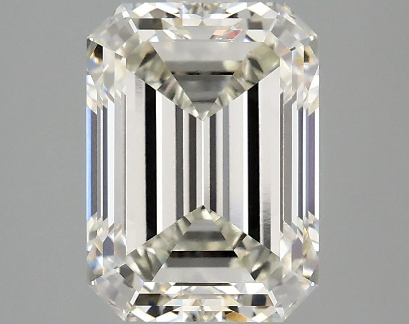 3.08 Carat Emerald Shaped Excellent Cut VS1 IGI Certified Lab Grown Diamond