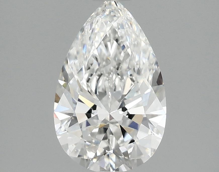 1.56 Carat Pear Shaped Ideal Cut VVS2 IGI Certified Lab Grown Diamond
