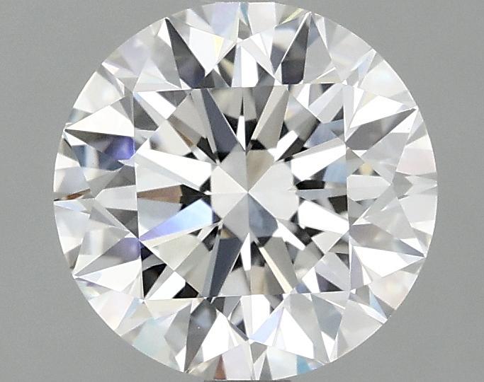 2.01 Carat Round Shaped Excellent Cut VVS2 IGI Certified Lab Grown Diamond