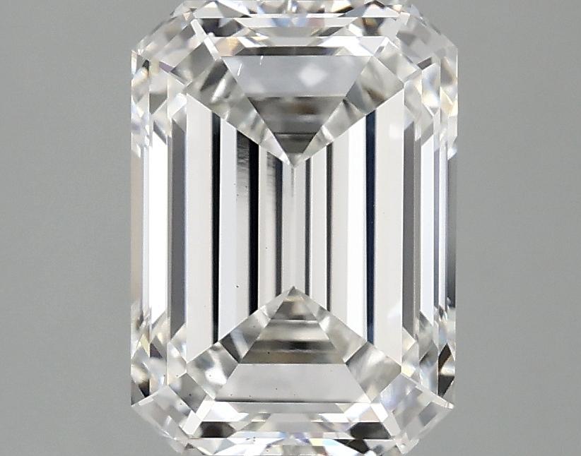 2.88 Carat Emerald Shaped Ideal Cut VS2 IGI Certified Lab Grown Diamond