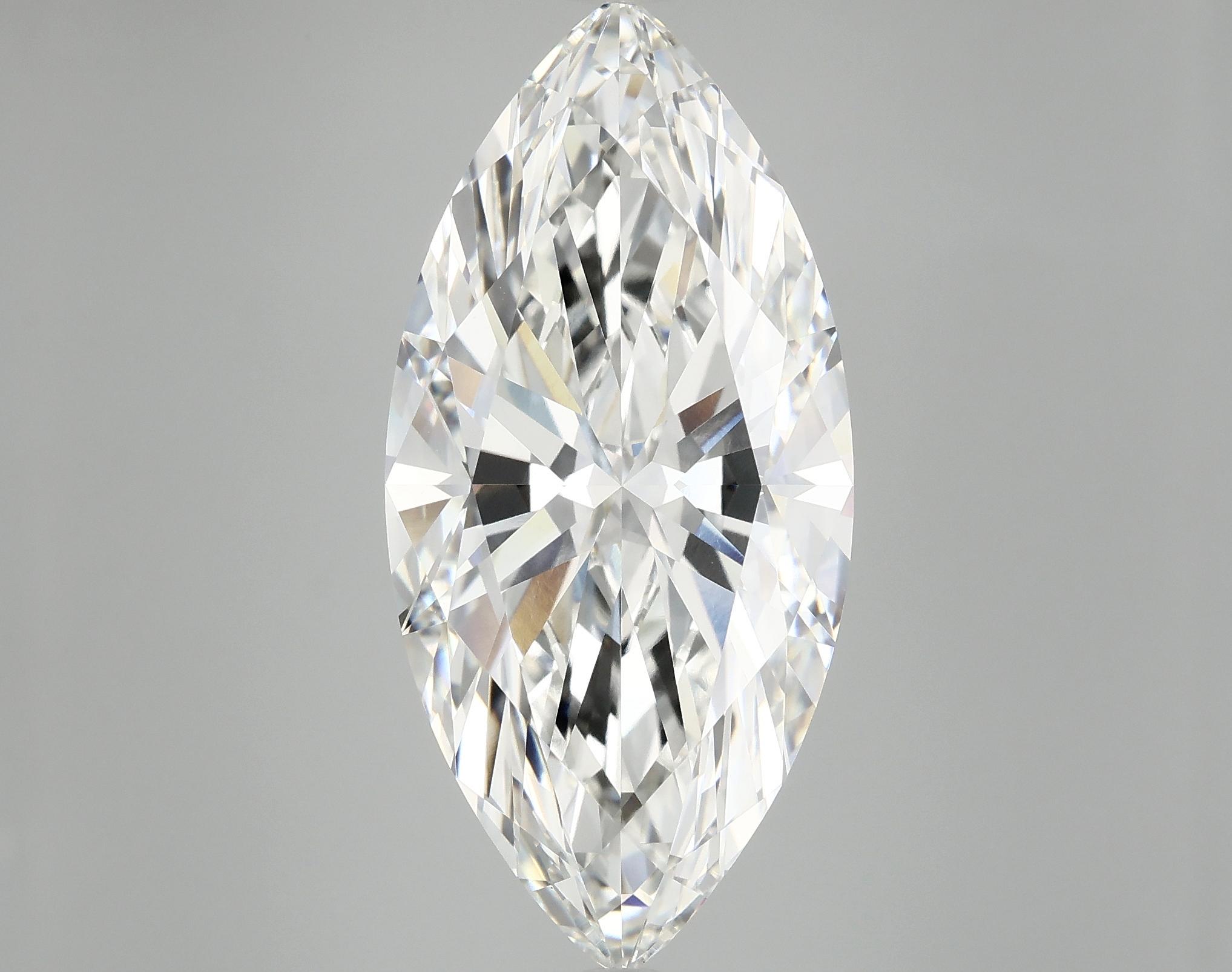 10.72 Carat Marquise Shaped Excellent Cut VVS2 IGI Certified Lab Grown Diamond