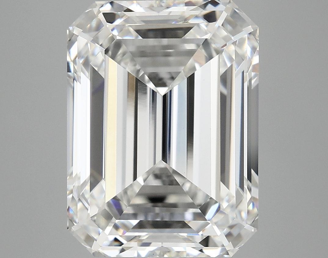 7.29 Carat Emerald Shaped Excellent Cut VVS2 IGI Certified Lab Grown Diamond