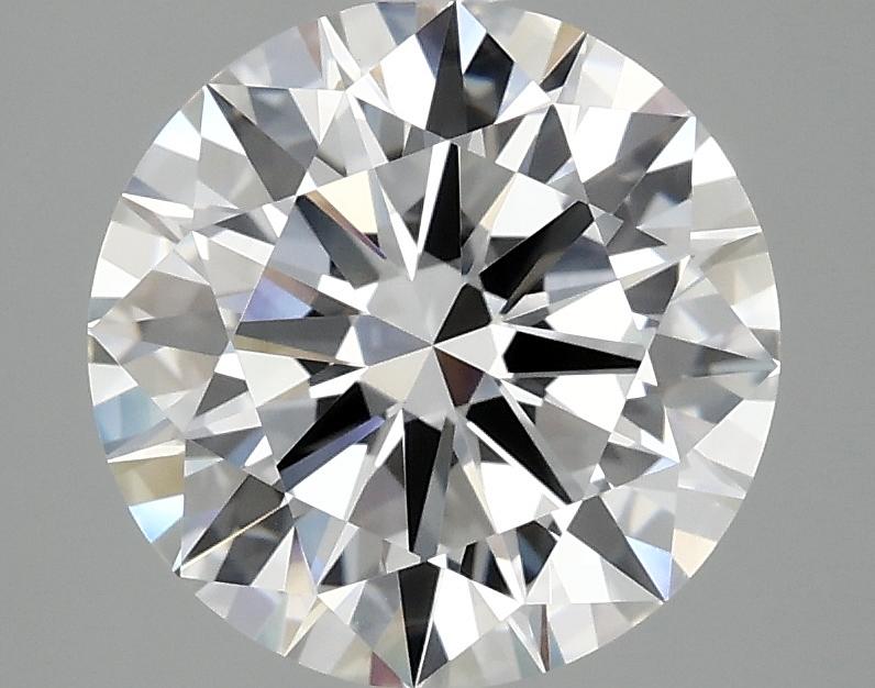 3.01 Carat Round Shaped Ideal Cut VVS2 IGI Certified Lab Grown Diamond