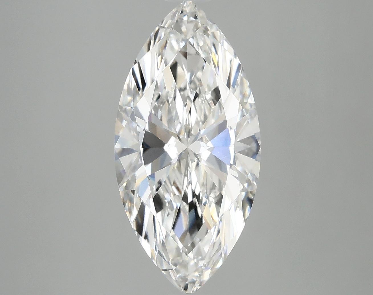 2.98 Carat Marquise Shaped Ideal Cut VS1 IGI Certified Lab Grown Diamond