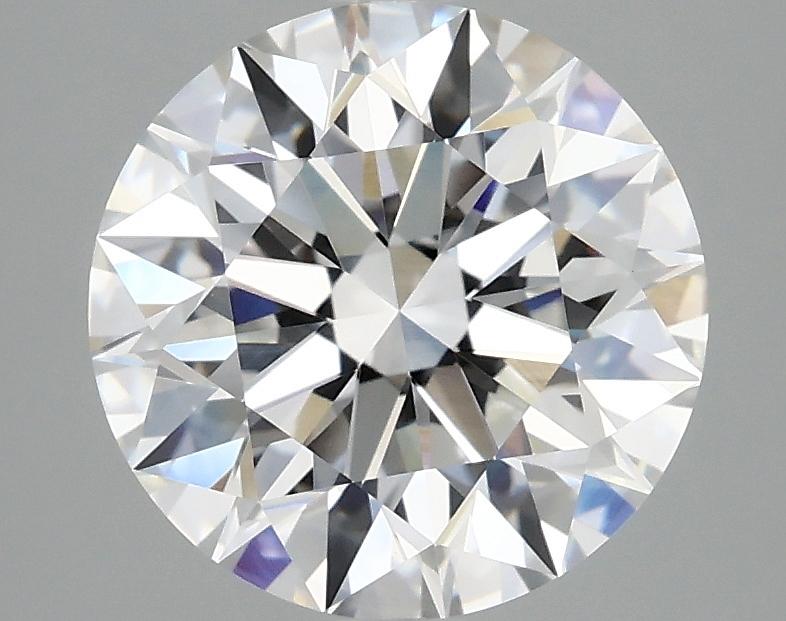 3.08 Carat Round Shaped Excellent Cut VVS2 IGI Certified Lab Grown Diamond