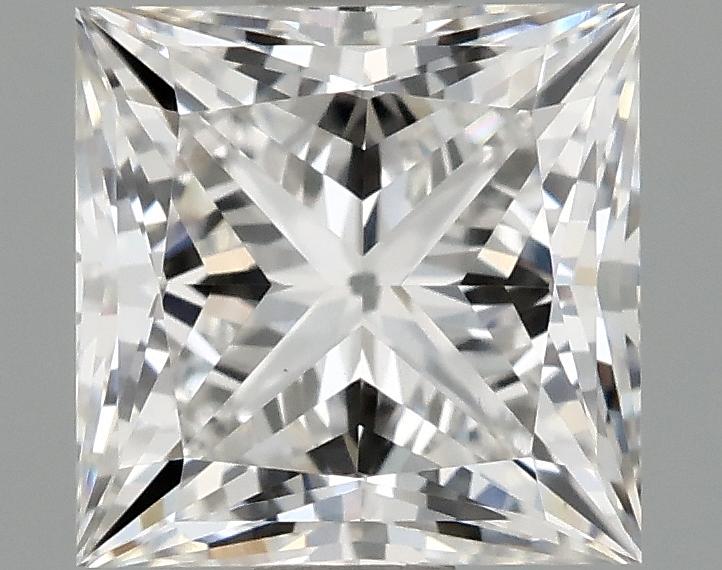 1.56 Carat Princess Shaped Ideal Cut VVS2 IGI Certified Lab Grown Diamond