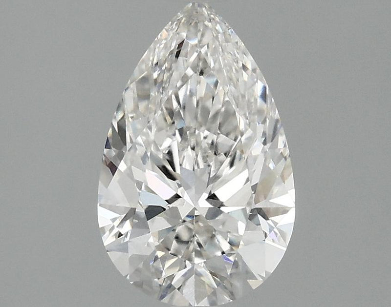 1.58 Carat Pear Shaped Ideal Cut VVS2 IGI Certified Lab Grown Diamond