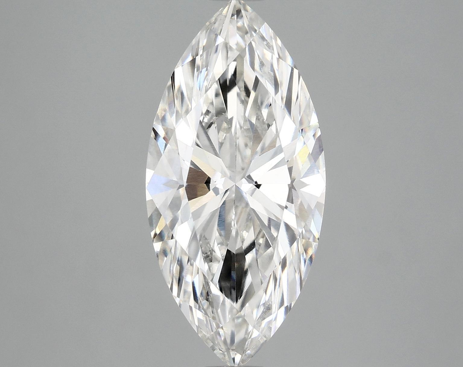 2.98 Carat Marquise Shaped Excellent Cut VS1 IGI Certified Lab Grown Diamond