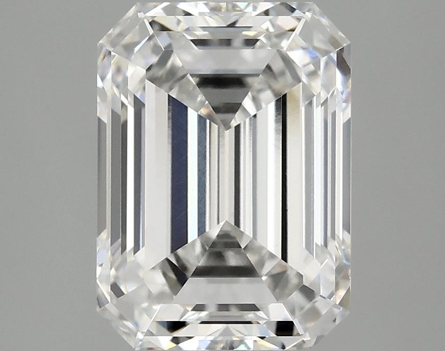 3.03 Carat Emerald Shaped Excellent Cut VVS2 IGI Certified Lab Grown Diamond
