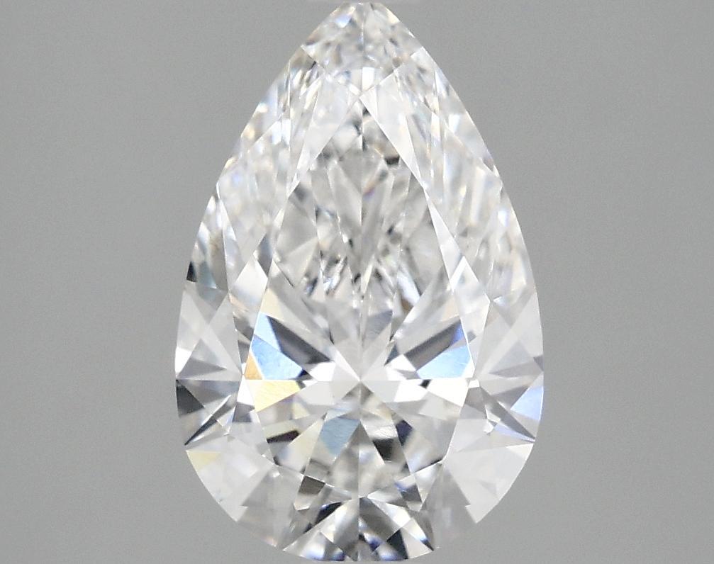 2.03 Carat Pear Shaped Ideal Cut VVS2 IGI Certified Lab Grown Diamond