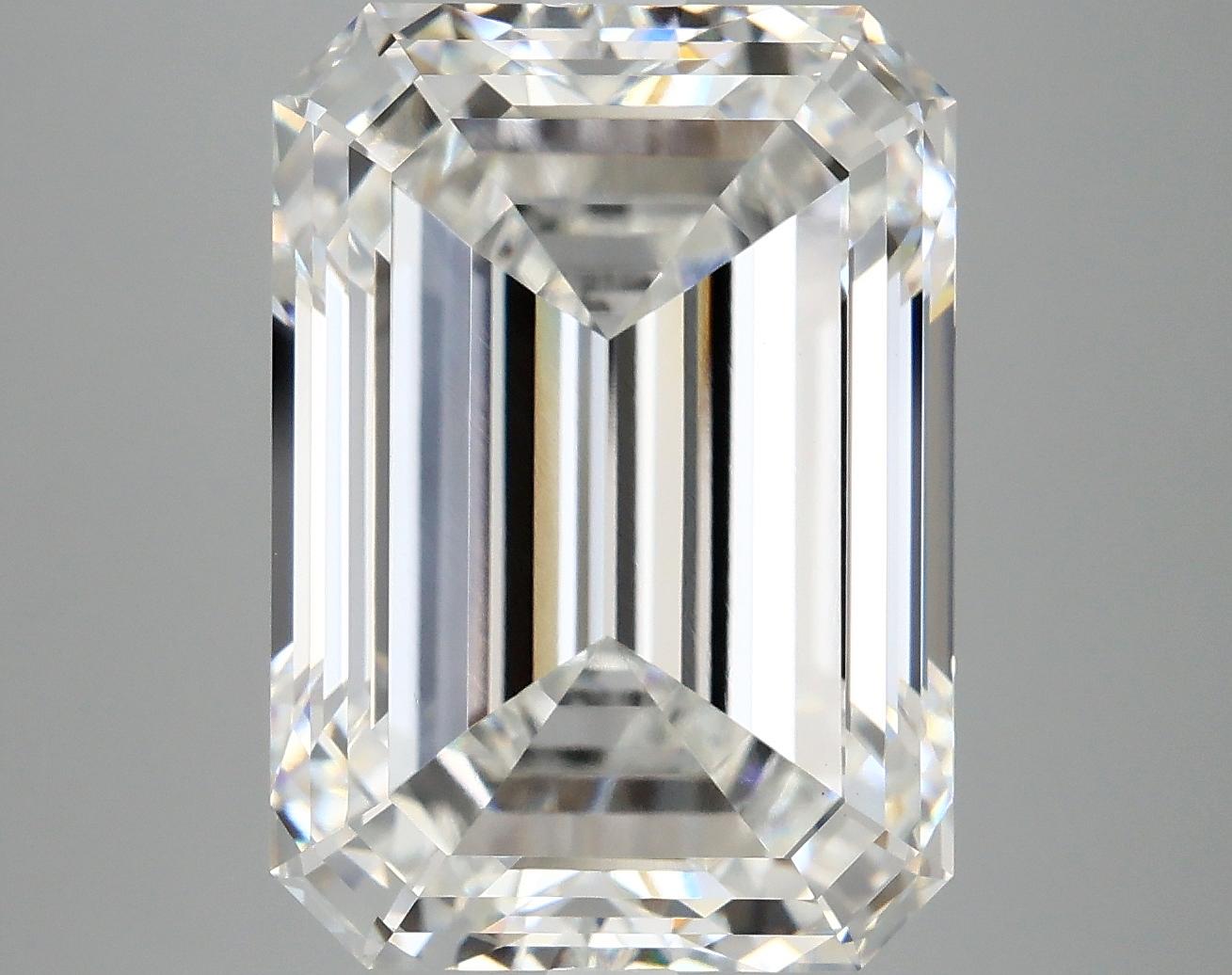 10.61 Carat Emerald Shaped Ideal Cut VVS2 IGI Certified Lab Grown Diamond
