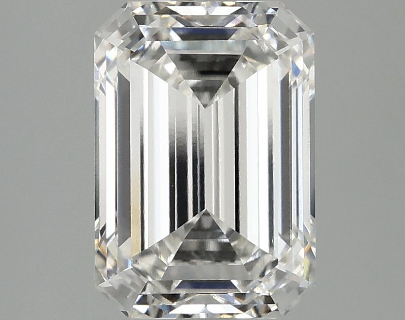 3.01 Carat Emerald Shaped Ideal Cut VVS2 IGI Certified Lab Grown Diamond