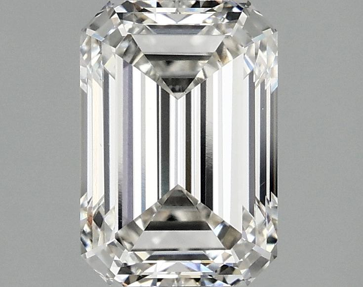 2.0 Carat Emerald Shaped Ideal Cut VS1 IGI Certified Lab Grown Diamond