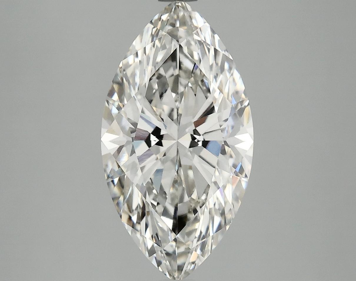 3.09 Carat Marquise Shaped Excellent Cut VVS2 IGI Certified Lab Grown Diamond