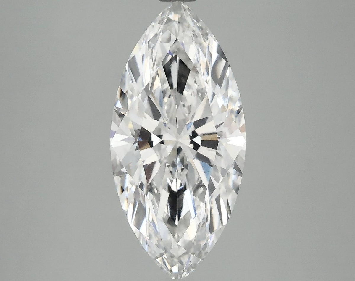 3.08 Carat Marquise Shaped Excellent Cut VS1 IGI Certified Lab Grown Diamond