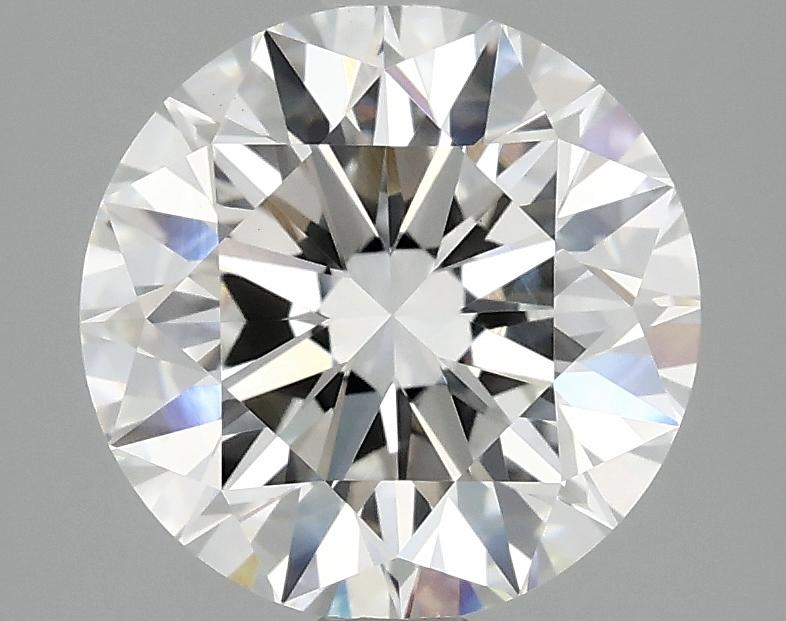 3.08 Carat Round Shaped Excellent Cut VS1 IGI Certified Lab Grown Diamond