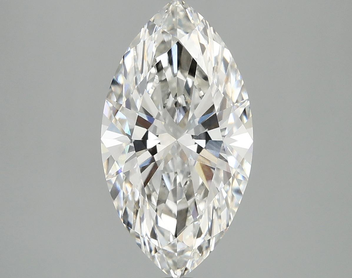 3.04 Carat Marquise Shaped Excellent Cut VVS2 IGI Certified Lab Grown Diamond