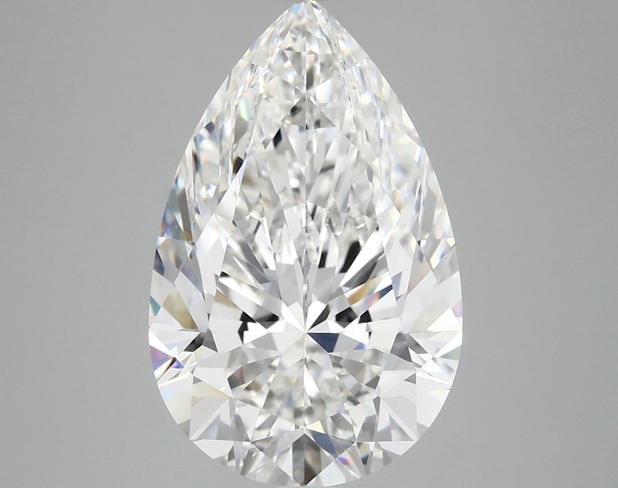 5.1 Carat Pear Shaped Ideal Cut VVS2 IGI Certified Lab Grown Diamond