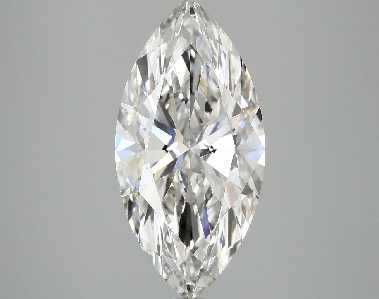 3.1 Carat Marquise Shaped Ideal Cut VS1 IGI Certified Lab Grown Diamond