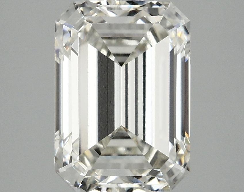 3.05 Carat Emerald Shaped Ideal Cut VVS2 IGI Certified Lab Grown Diamond