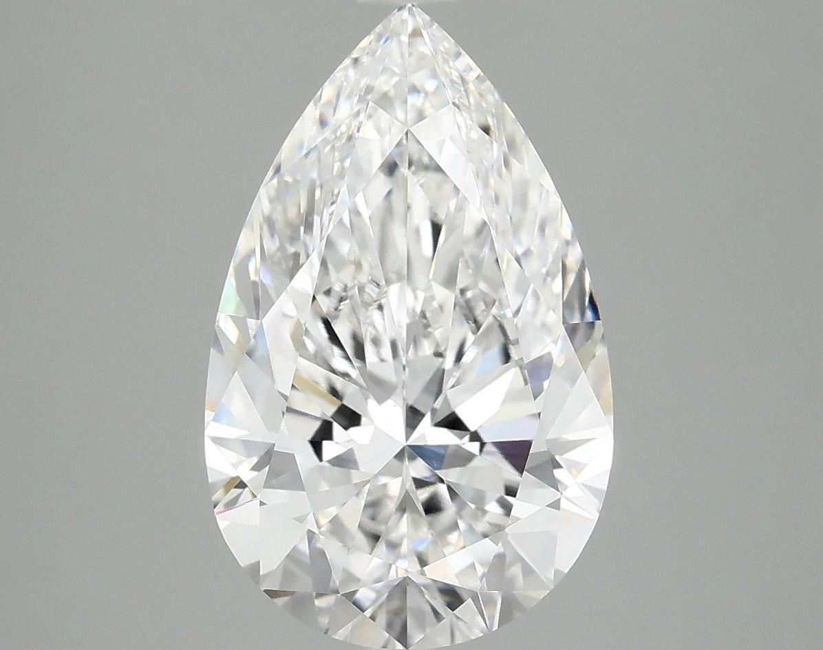 4.09 Carat Pear Shaped Ideal Cut VS1 IGI Certified Lab Grown Diamond
