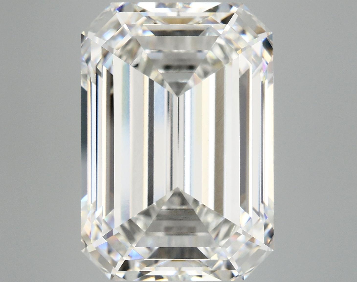 15.07 Carat Emerald Shaped Ideal Cut VVS2 IGI Certified Lab Grown Diamond