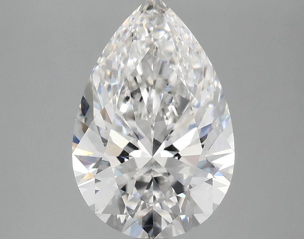 3.03 Carat Pear Shaped Excellent Cut VVS2 IGI Certified Lab Grown Diamond