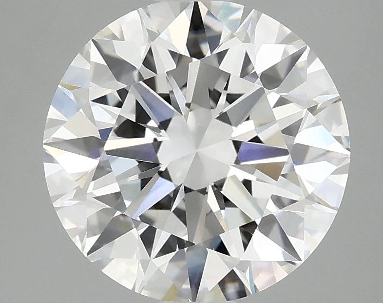 3.08 Carat Round Shaped Ideal Cut VVS2 IGI Certified Lab Grown Diamond