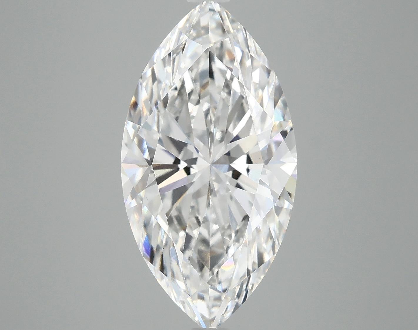 4.92 Carat Marquise Shaped Excellent Cut VS1 IGI Certified Lab Grown Diamond