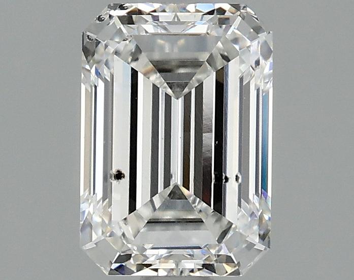 1.64 Carat Emerald Shaped Ideal Cut SI1 IGI Certified Lab Grown Diamond