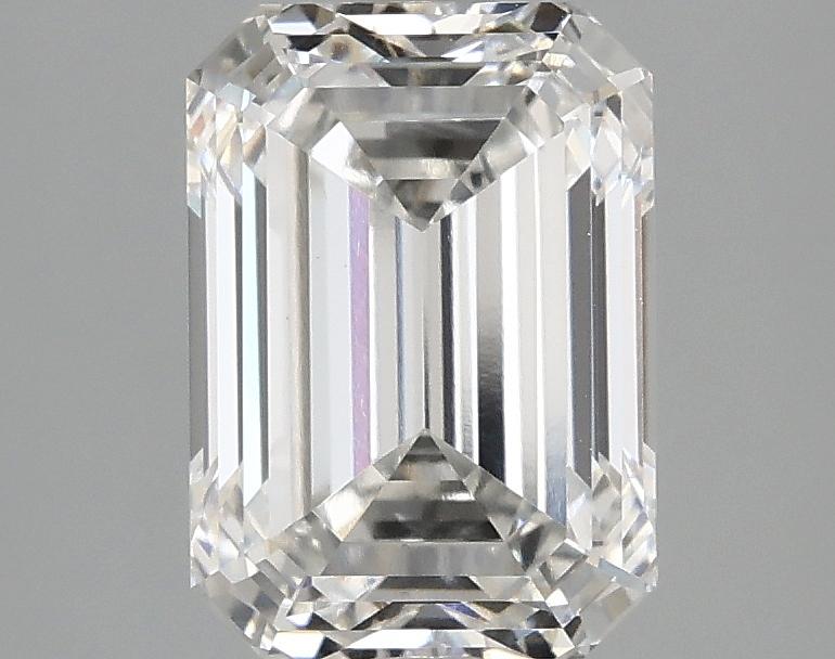 2.54 Carat Emerald Shaped Ideal Cut VS1 IGI Certified Lab Grown Diamond