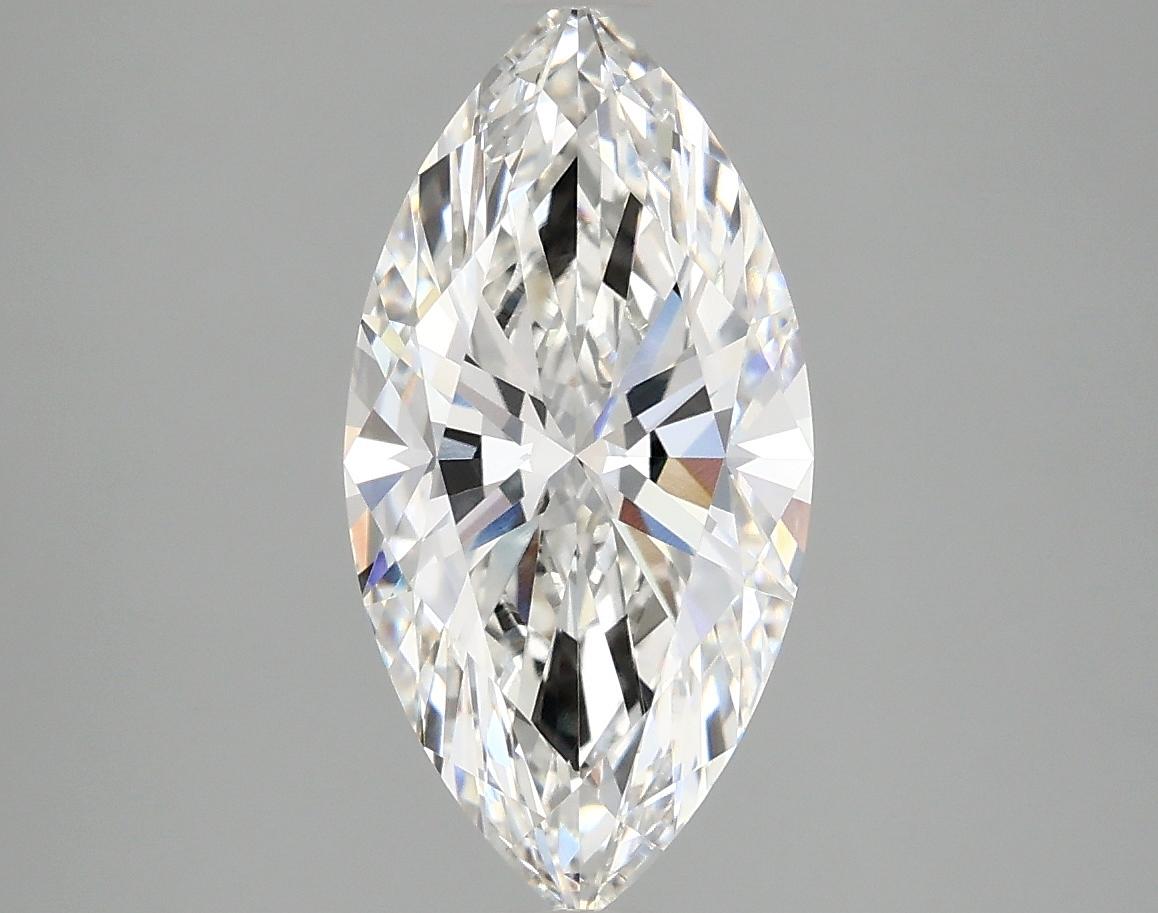 2.4 Carat Marquise Shaped Ideal Cut VVS2 IGI Certified Lab Grown Diamond