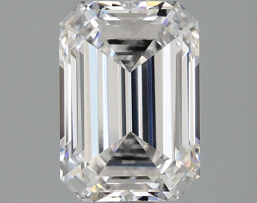 1.97 Carat Emerald Shaped Ideal Cut VVS2 IGI Certified Lab Grown Diamond